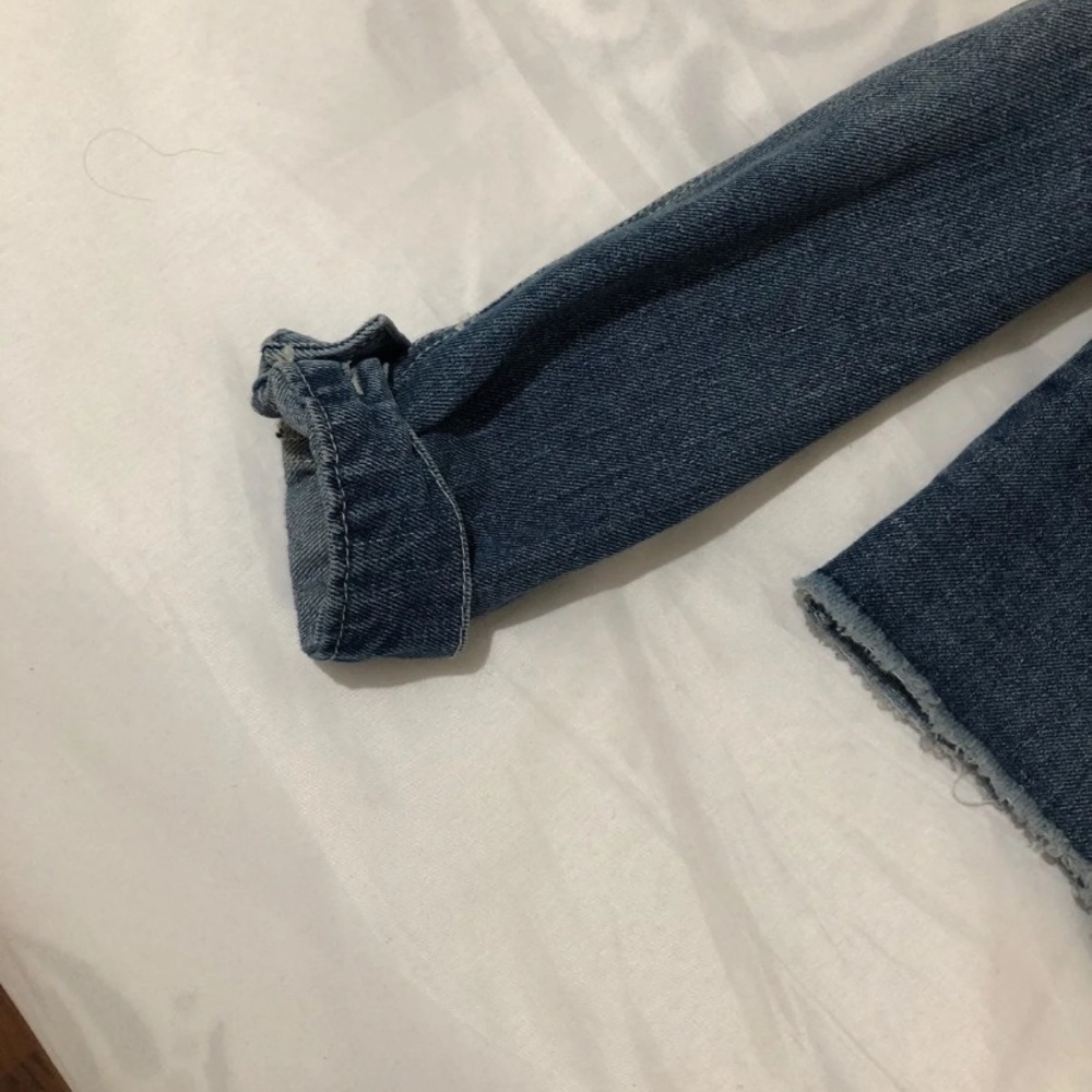 Distressed Denim Jacket - Picture 7 of 8